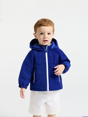 NWT Jacadi Boys Hooded Jacket